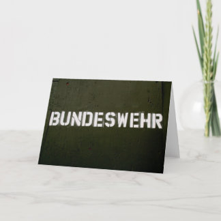 Bundeswehr Karte