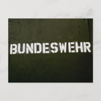Bundeswehr Postkarte