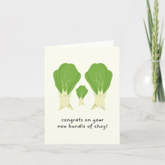 Bundle of Choy Baby-Karte Karte