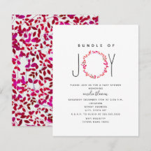Bundle of Joy Girly Greenerity Wreath Baby Shower