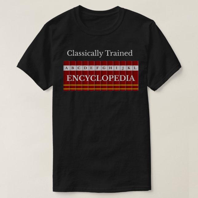 Bündlich ausgebildete Enzyklopädie Original-Suche  T-Shirt (Design vorne)