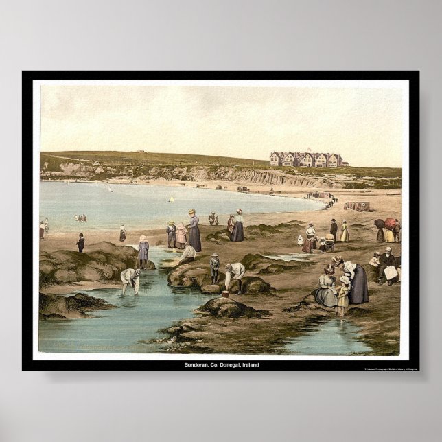 Bundoran. Co. Donegal, Irland Poster (Vorne)