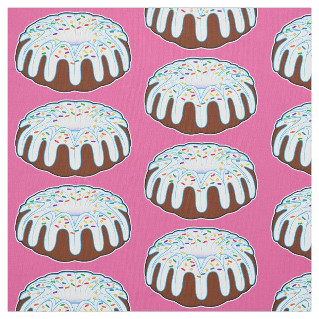 Bundt Kuchen Stoff (Muster)