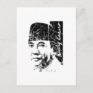 Bung Karno Postkarte