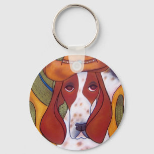 Bungalowart.com-Wüsten-Jagdhund-Schlüsselanhäng Schlüsselanhänger
