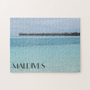 Bungalows auf den Malediven