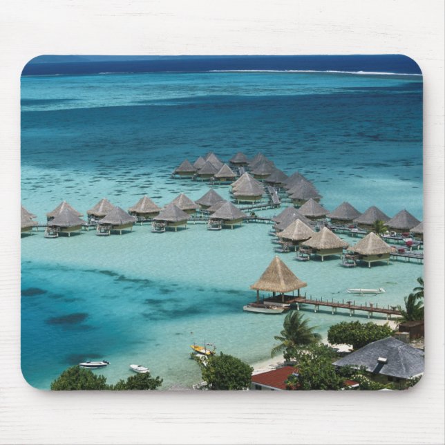 Bungalows des Beachcomber Hotels Mousepad (Vorne)