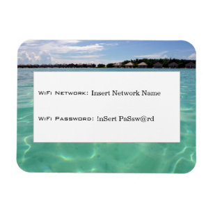 Bungalows mit Meerblick Magnet