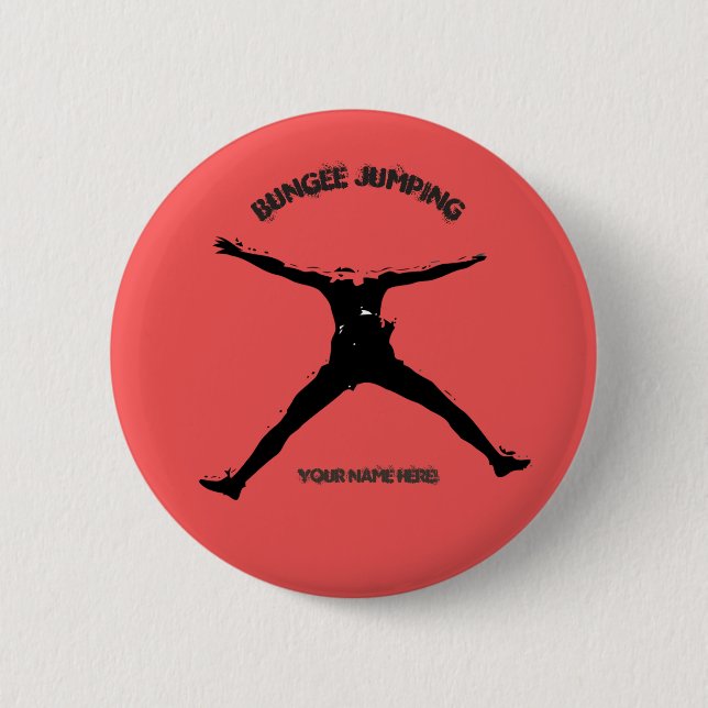 Bungee Jumping Button (Vorderseite)
