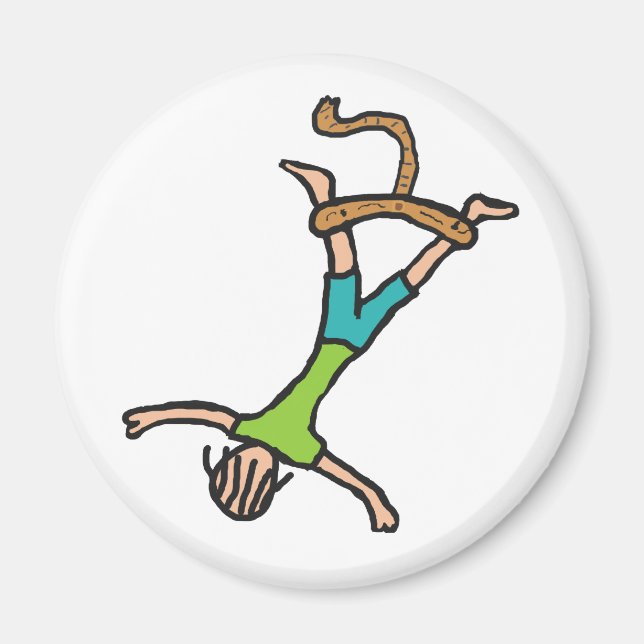 Bungee Jumping Magnet (Vorne)