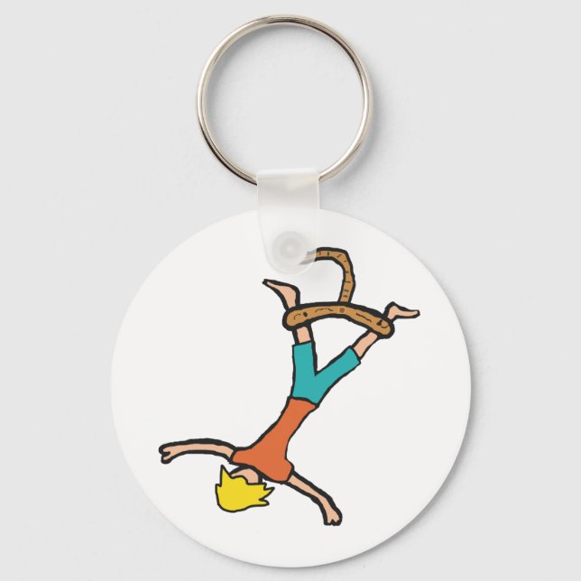 Bungee Jumping Schlüsselanhänger (Vorderseite)