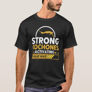 Bungee Jumping starke Cochones aktivieren Bungy Ju T-Shirt