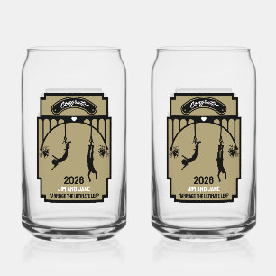 Bungee Jumping Wedding Gift Dosenglas