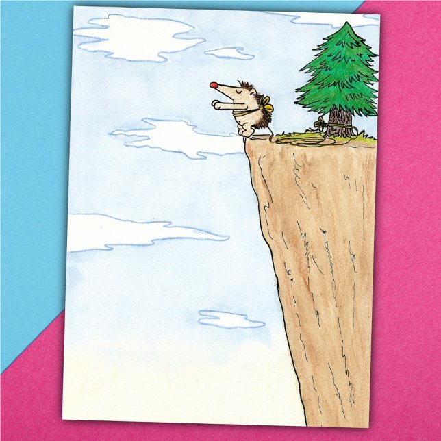 BUNGEE KISS Postcard von Nicole Janes Postkarte (Von Creator hochgeladen)