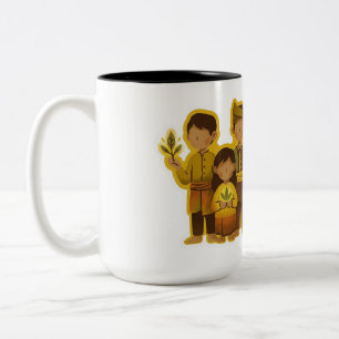 Bunian/Sebabah Volk Zweifarbige Tasse