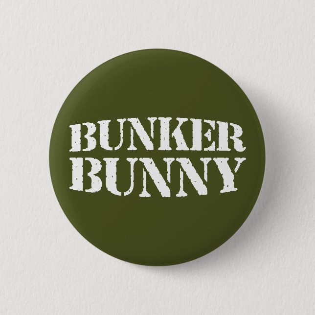 BUNKER BUNNY BUTTON (Vorderseite)