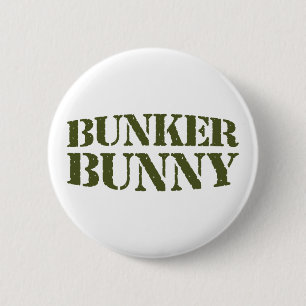 BUNKER BUNNY BUTTON