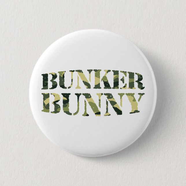 BUNKER BUNNY CAMO / TARNUNG BUTTON (Vorderseite)