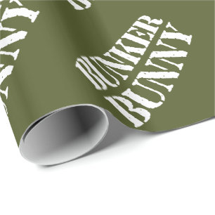 BUNKER BUNNY GESCHENKPAPIER
