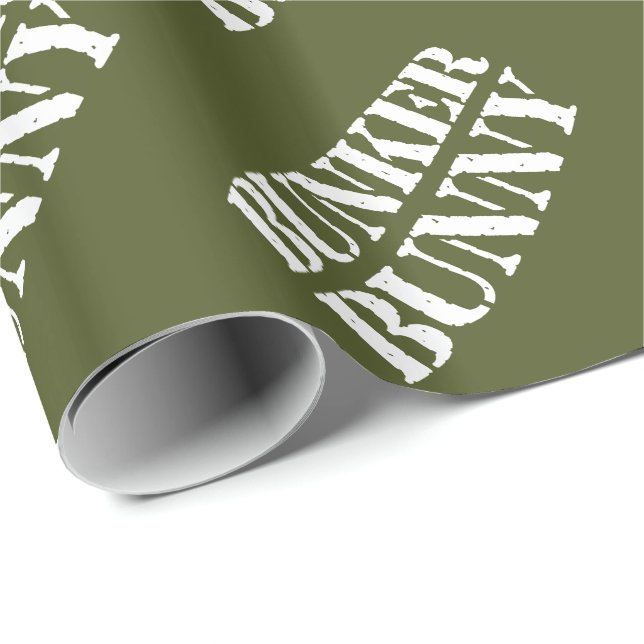 BUNKER BUNNY GESCHENKPAPIER (Rolleneckpunkt)