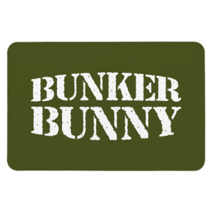 BUNKER BUNNY MAGNET