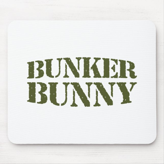 BUNKER BUNNY MOUSEPAD (Vorne)