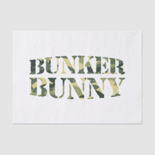 BUNKER CAMOUFLAGE / KAMOUFLAGE SEIDENPAPIER