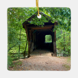 Bunker Hill Covered Bridge Keramikornament
