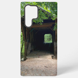 Bunker Hill Covered Bridge Samsung Handy Fälle Galaxy Hülle
