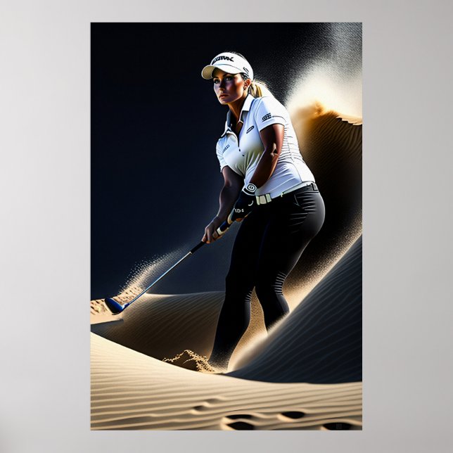 Bunker Trouble - Canvas Art Print Poster (Vorne)