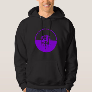 Bunkerlogo (lila) hoodie