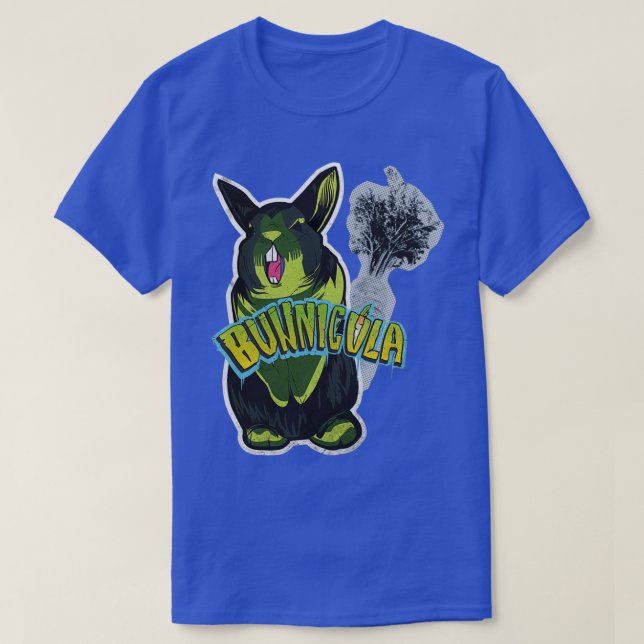 Bunnicula Baseball Sleeve T-Shirt (Design vorne)