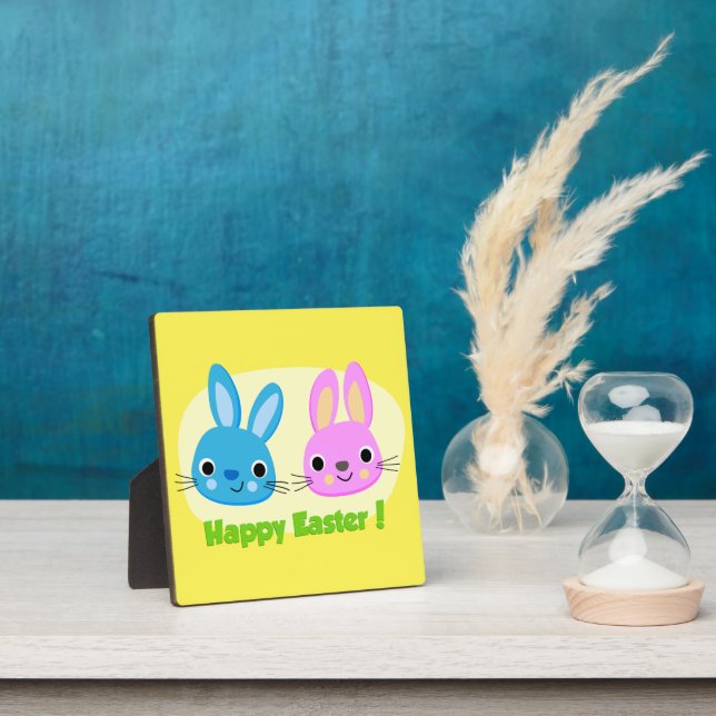 BUNNIEN "HAPPY EASTER" FOTOPLATTE (InSitu)