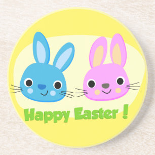 BUNNIEN "HAPPY EASTER" GETRÄNKEUNTERSETZER