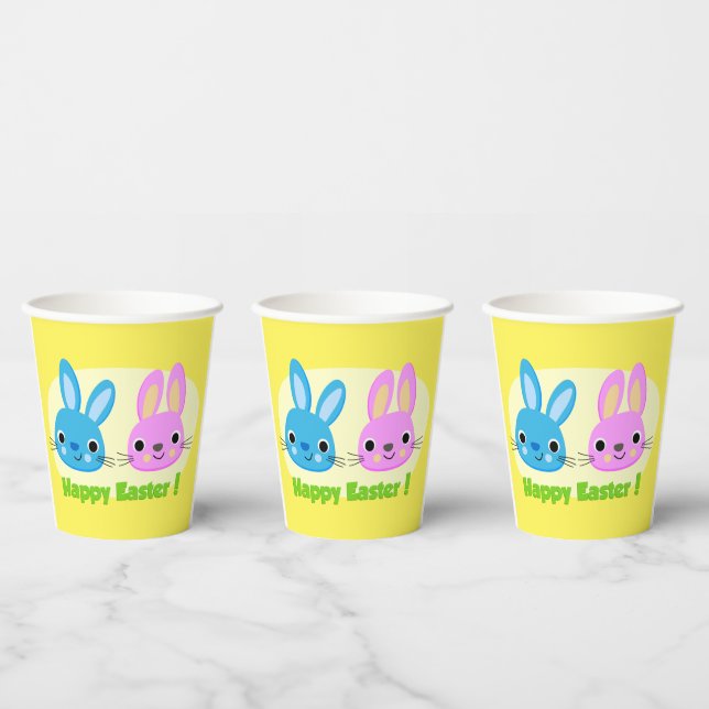 BUNNIEN "HAPPY EASTER" PAPPBECHER (Multi)