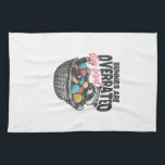 Bunnies are Overrated Stay Feral Raccoon Eggs Happ Geschirrtuch<br><div class="desc">Bunnies are Overrated Stay Feral Raccoon Eggs Happy Easter T-Shirt_1</div>