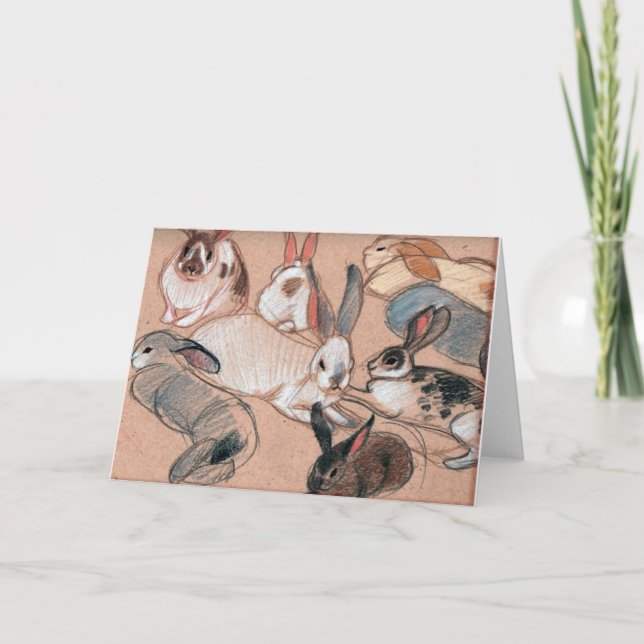 Bunnies! Karte (Vorderseite)