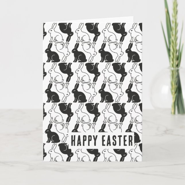 Bunnies Karte (Vorderseite)