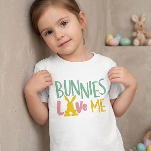 Bunnies Liebe Me Osterfest T - Shirt für Kinder
