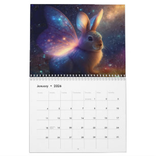 Bunnies mit Flügeln Kalender