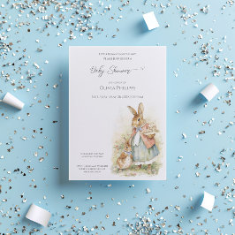 Bunnies Mummy Baby Dusche Einladung