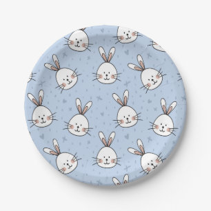 Bunnies Pappteller