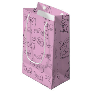 Bunnies Print Kleine Geschenktüte