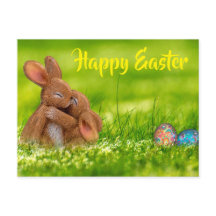 Bunnies umarmt. Alles Gute zu Ostern.