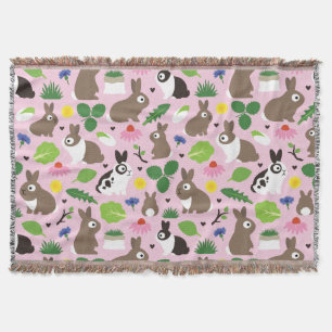 Bunnies und ihre Leckereien Decke