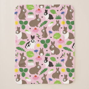 Bunnies und ihre Leckereien Sherpadecke