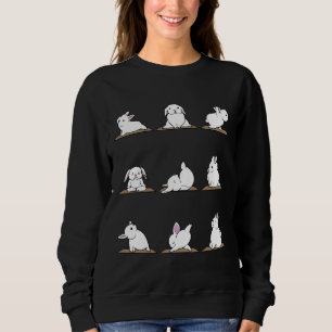 Bunnies Yoga Yoga Sweatshirt