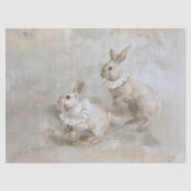 Bunnies - Zierpapier für Ölgemälde