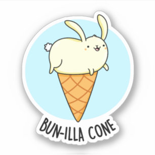 Bunnilla Club BONNEN BONNEN BLANKEN Aufkleber