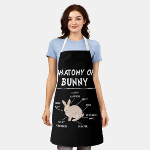 Bunny Anatomy Rabbit Lover Sonnige Mama Schürze